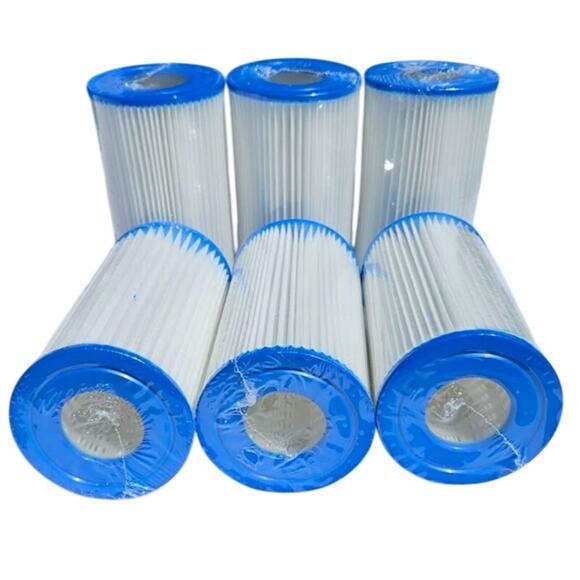 6-pack Universal Replacement Filter Cartridges 8" for Above Ground Swimming Pool - Picture 1 of 4